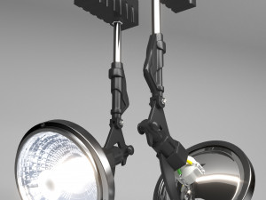 halogen light 3D मॉडल