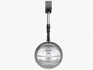 halogen light 3D मॉडल