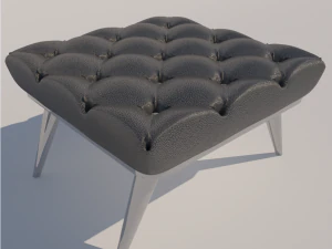leather seat 3D Model