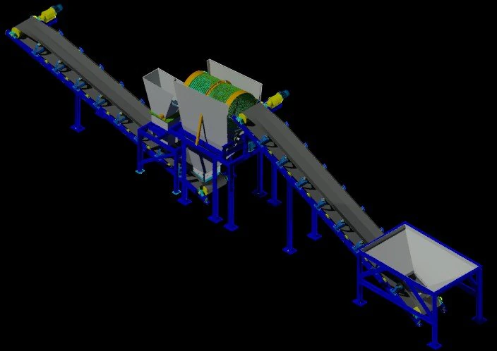 coal crusher 3D Model .c4d .max .obj .3ds .fbx .stl .blend 