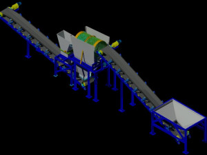 coal crusher 3D मॉडल
