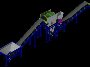 coal crusher Model 3D