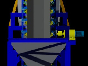 coal crusher Model 3D