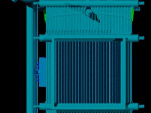 boiler 40t 16 barg saturated 3D Model