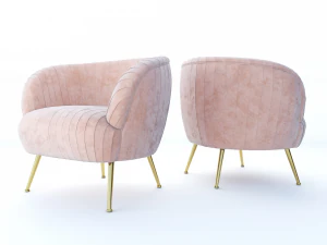 दर्शकों की कुर्सी 3D मॉडल