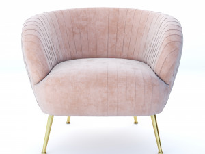audence armchair 3D 模型