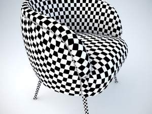 audence armchair 3D 模型