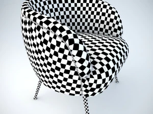 audence armchair 3D Model