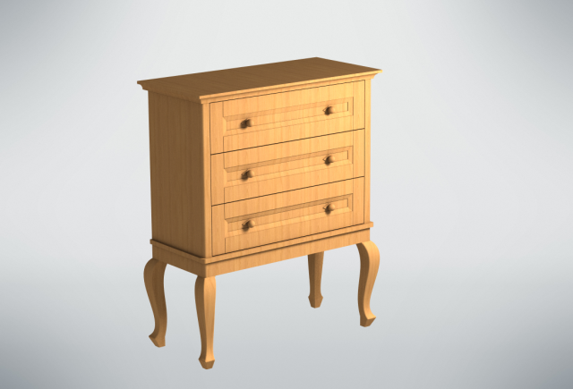 komod Model 3D .c4d .max .obj .3ds .fbx .stl .blend