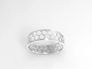 ring hexagon 3D Model