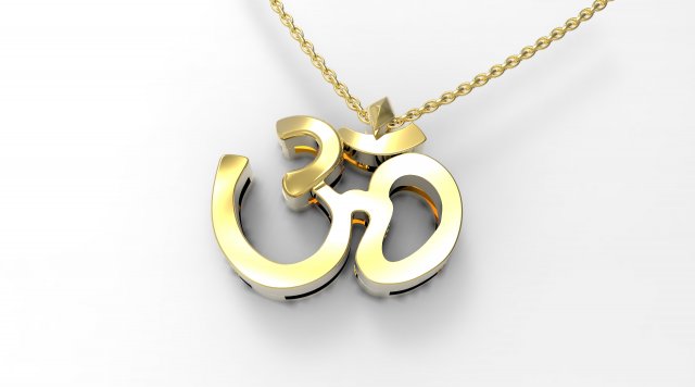 pandent ohm 3D 模型 .c4d .max .obj .3ds .fbx .stl .blend 