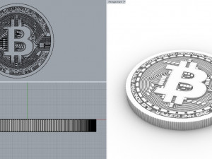 btc 3D Model