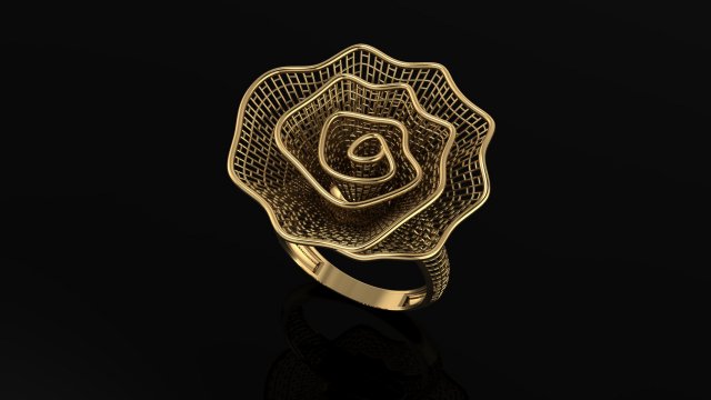 ring Model Cetak 3D .c4d .max .obj .3ds .fbx .stl .blend 