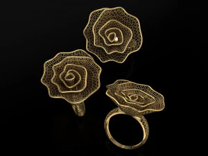 anel Modelo de Impressão 3D