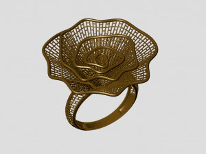 anel Modelo de Impressão 3D