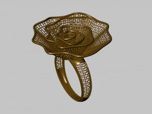 anel Modelo de Impressão 3D