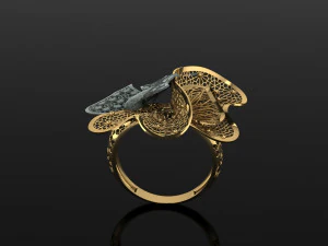 anel Modelo de Impressão 3D