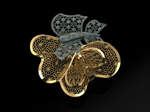 anel Modelo de Impressão 3D