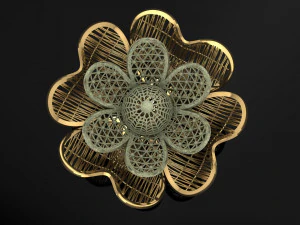 y&uuml;z&uuml;k 3D Baskı Modeli