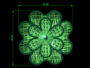 y&uuml;z&uuml;k 3D Baskı Modeli