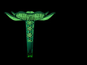 y&uuml;z&uuml;k 3D Baskı Modeli