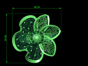 squillo Modello di stampa 3D