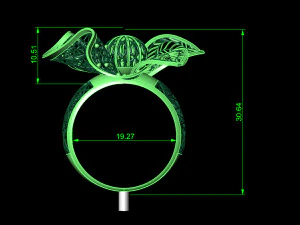 squillo Modello di stampa 3D