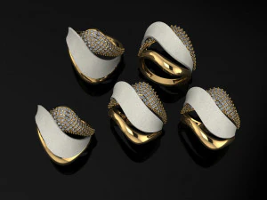 anel Modelo de Impressão 3D