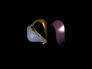 anel Modelo de Impressão 3D