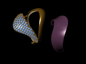 anel Modelo de Impressão 3D
