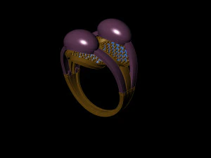 anel Modelo de Impressão 3D