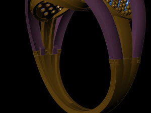 anel Modelo de Impressão 3D