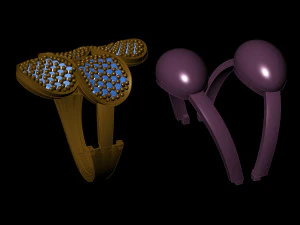 anel Modelo de Impressão 3D