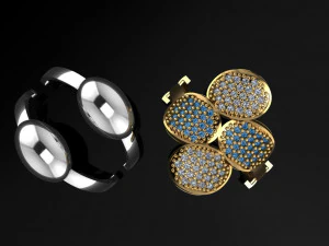 anel Modelo de Impressão 3D