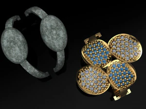 anel Modelo de Impressão 3D