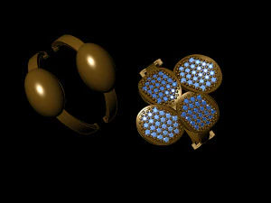 anel Modelo de Impressão 3D