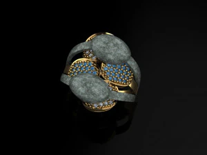 anel Modelo de Impressão 3D