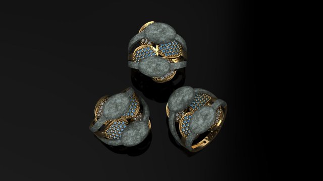 ring Modèles 3D en vedette .c4d .max .obj .3ds .fbx .stl .blend 