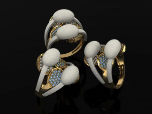 anel Modelo de Impressão 3D