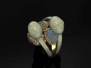 anel Modelo de Impressão 3D