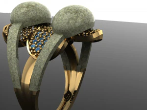 anel Modelo de Impressão 3D