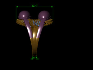 anel Modelo de Impressão 3D