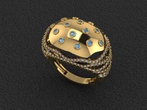 anel Modelo de Impressão 3D