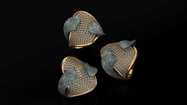 ring 3Dプリントモデル .c4d .max .obj .3ds .fbx .stl .blend 
