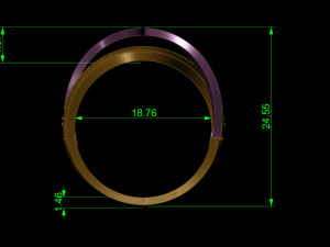 ring 3Dプリントモデル