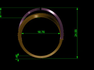 반지 3D 프린트 모델