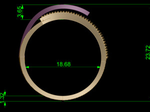 ring Modelo de impresión 3D