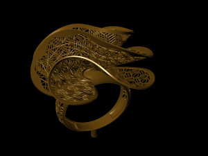 ring Modelo de Impressão 3D