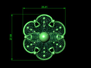 squillo Modello di stampa 3D