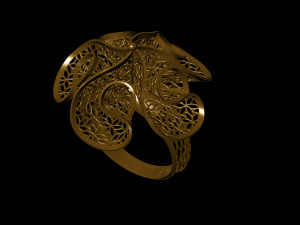 ring Model do druku 3D